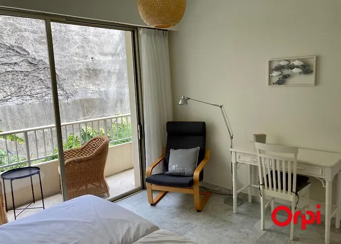 Climatise Avec Piscine Et Garage Securise A Menton, 4 Couchages - Fr-1-647-35 Apartmán